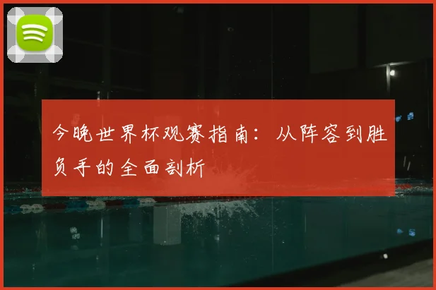 今晚世界杯观赛指南：从阵容到胜负手的全面剖析
